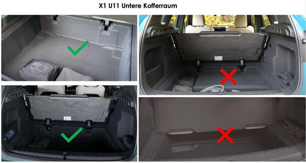Bmw X1 (U11) 2023 Sonrası Bagaj Havuzu | Alt Bagaj
