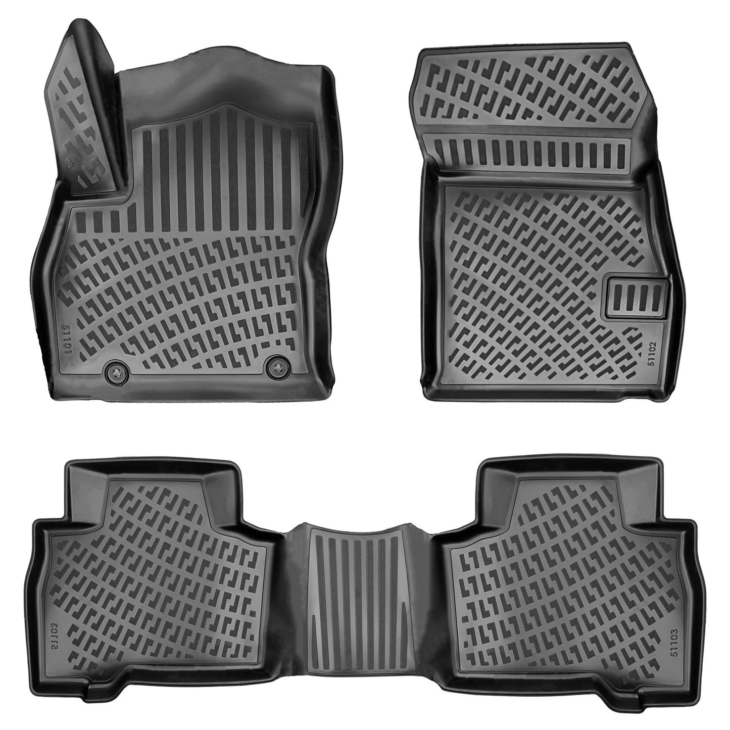 Fiat Fiorino Benzinli 2020 Sonrası Havuzlu Paspas