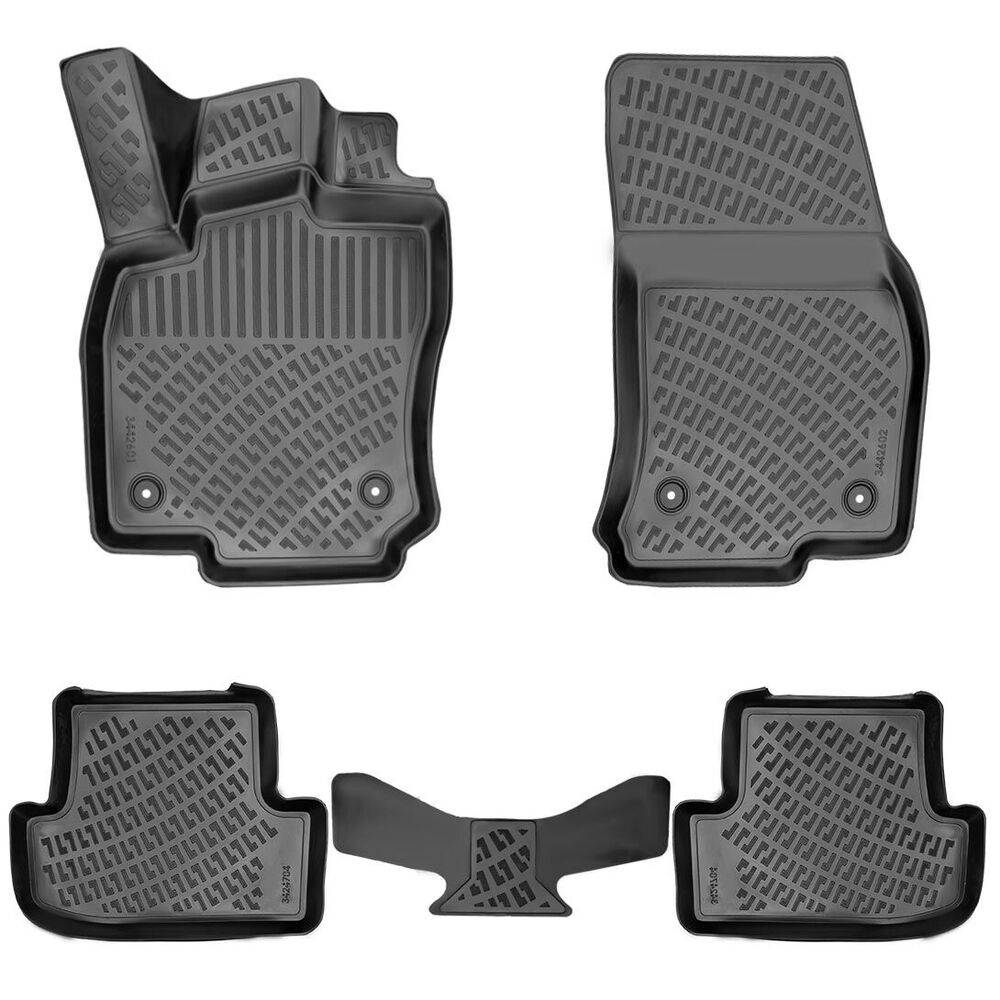 Audi Q2 2016 Sonrası Havuzlu Paspas