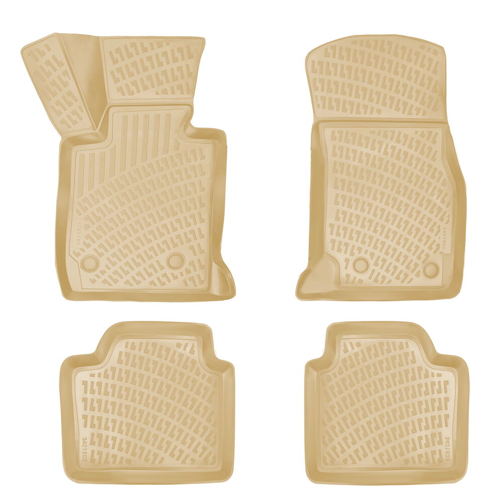 Bmw X1 2009-2015 Havuzlu Paspas Bej