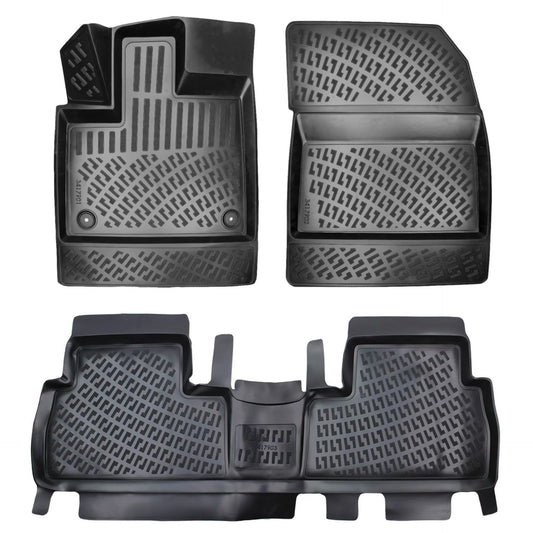 Citröen Berlingo Feel Paket 2019 Sonrası Havuzlu Paspas | Katlanamayan Ön Yolcu Koltuğu