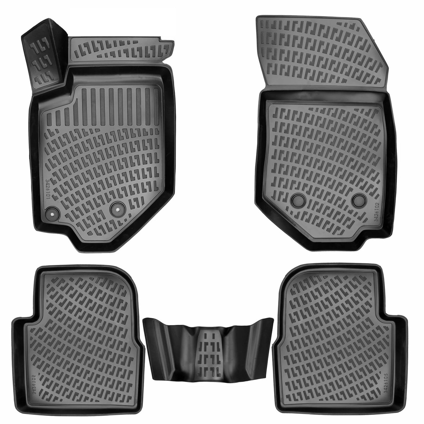 Citröen C4 X 2023 Sonrası Havuzlu Paspas