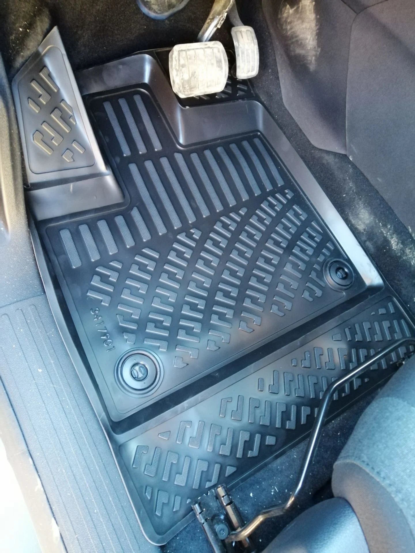 Citröen Berlingo Feel Paket 2019 Sonrası Havuzlu Paspas | Katlanamayan Ön Yolcu Koltuğu