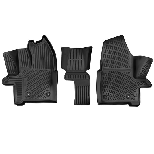 Ford Tourneo Custom 2012-2023 Havuzlu Paspas | Şoför +1 Yolcu Koltuğu - Otomatik Vites