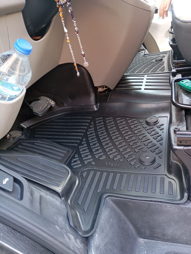 Ford Tourneo Custom 2012-2023 Havuzlu Paspas | Şoför +1 Yolcu Koltuğu - Otomatik Vites