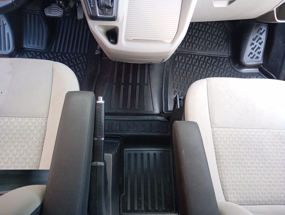 Ford Tourneo Custom 2012-2023 Havuzlu Paspas | Şoför +1 Yolcu Koltuğu - Otomatik Vites