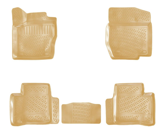 Mercedes-Benz GL 2007-2012 Havuzlu Paspas Bej