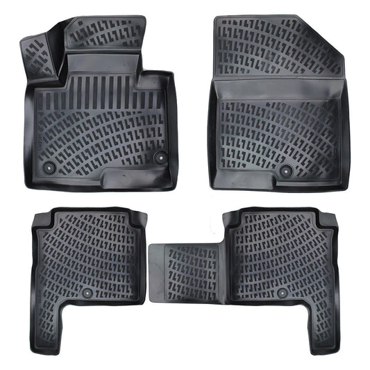 Hyundai Santa Fe 2012-2019 Havuzlu Paspas | 7 Koltuklu