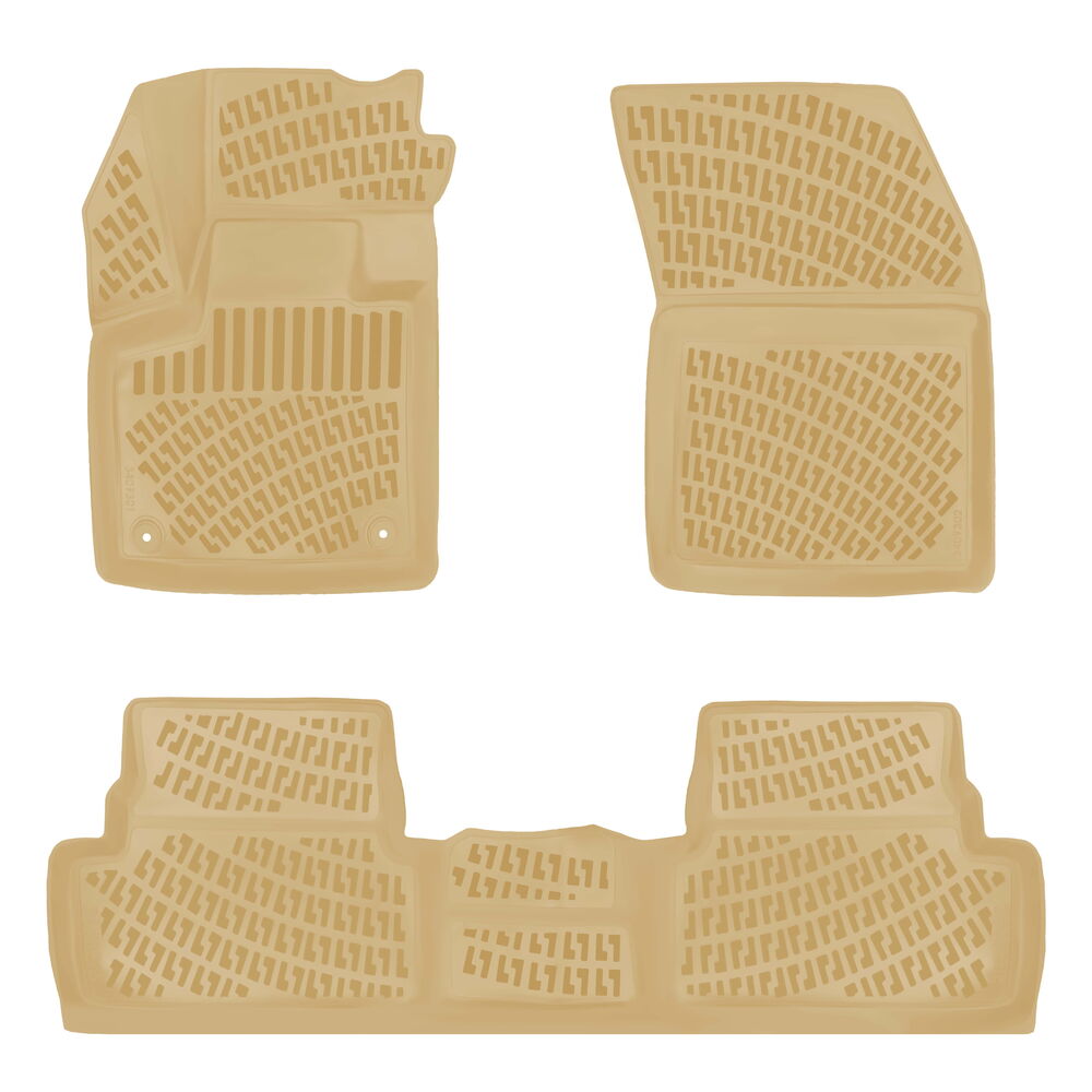 Opel Grandland X 2017-2021 Havuzlu Paspas Bej