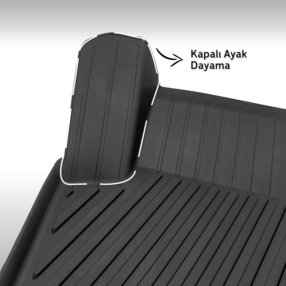 Premium DS 3 Crossback 2018 Sonrası Havuzlu Paspas