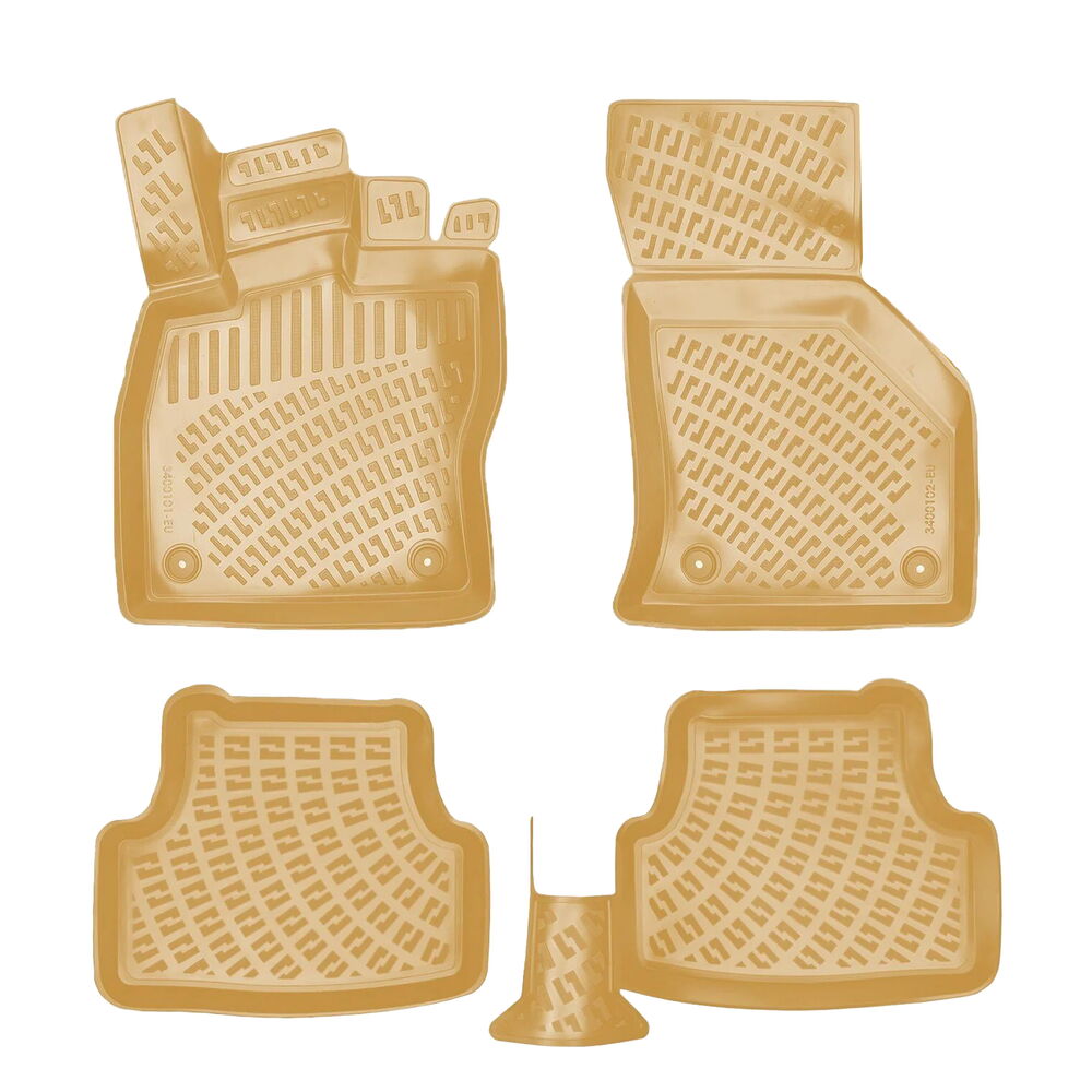 Seat Ateca 2016 Sonrası Havuzlu Paspas Bej